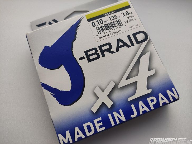  Изображение 1 : Обзор J-Braid X4 – бюджетный шнур от Daiwa 